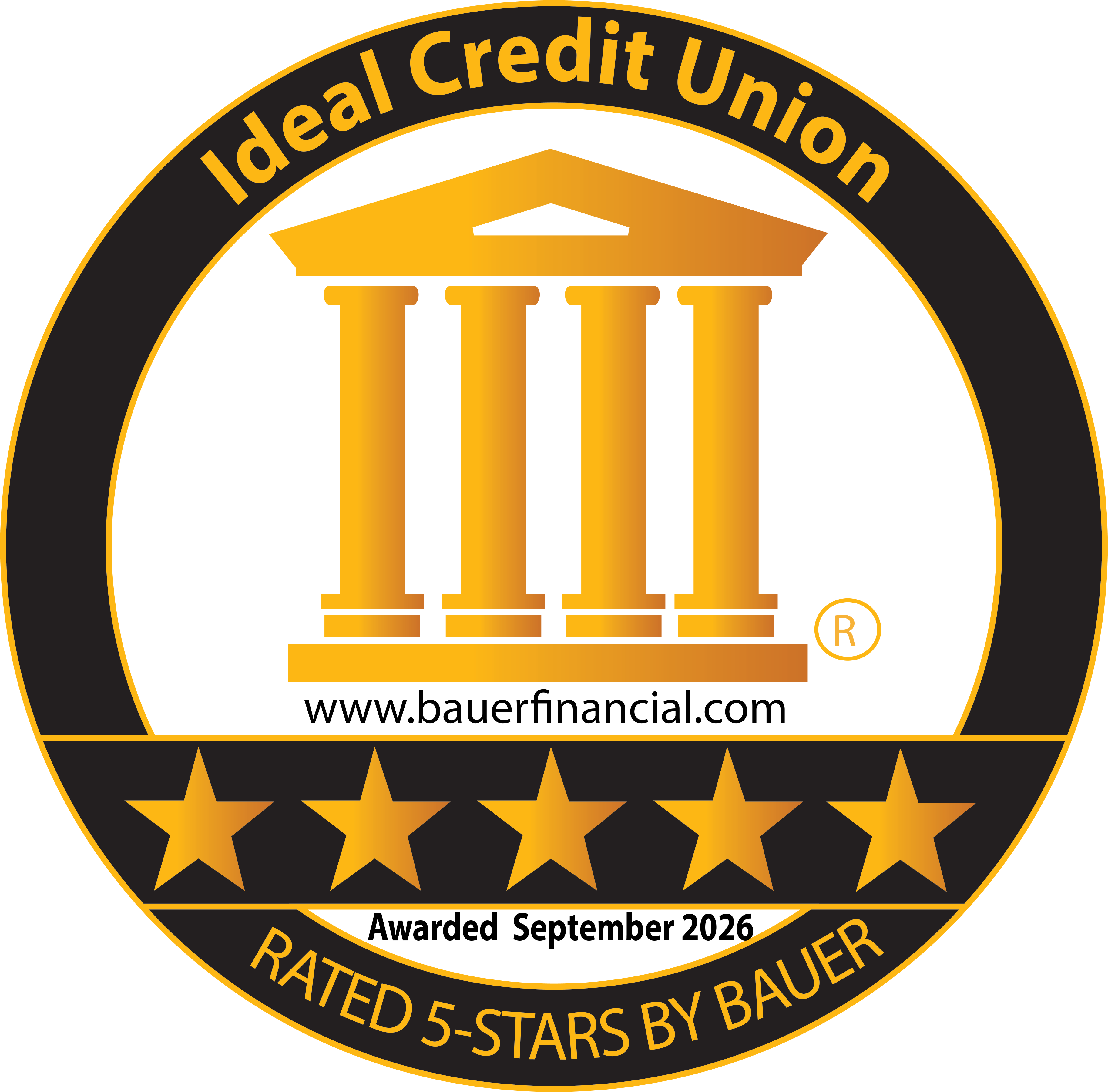 Bauer Financial Award