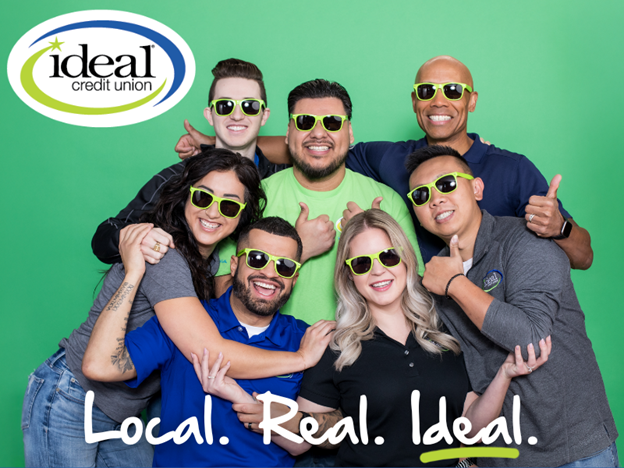 Ideal CU Staff Celebrating