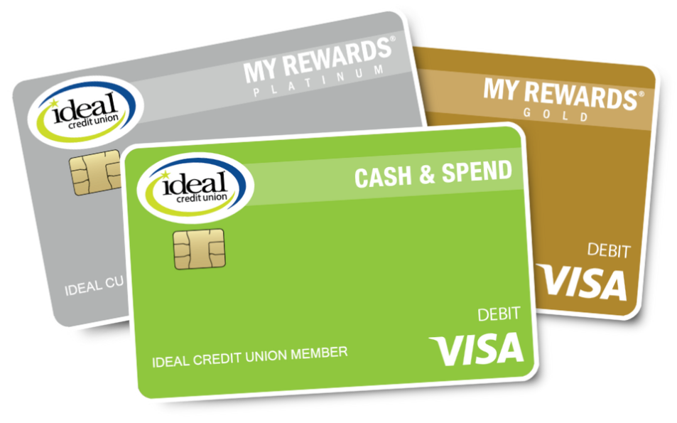 ideal cu debit cards