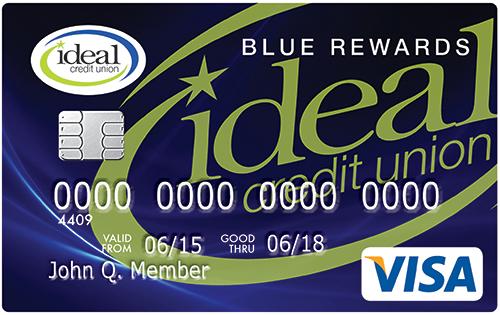 blue rewards visa credit card